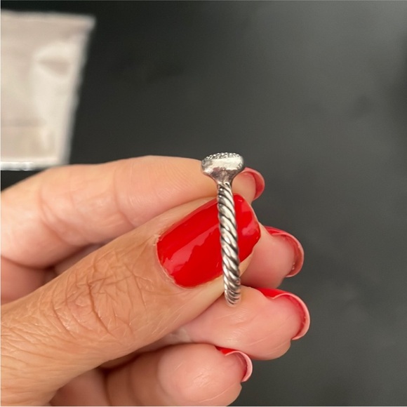 David Yurman Pave Stacking Ring - Picture 6 of 9